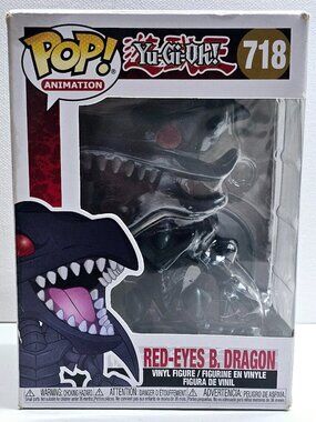 FUNKO POP Animation! Yu-Gi-Oh - Red Eyes Black Dragon #718 - 1996